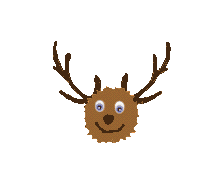 terribly drawn moose